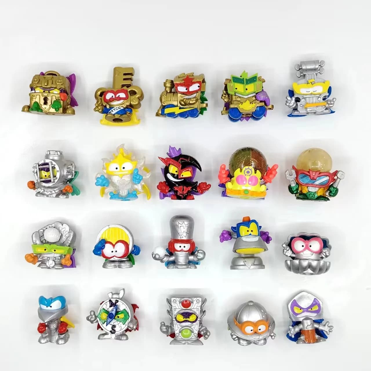 Ultra Rare Superzings Superthings Figure Toy Dr.volt Neon Blast Mr.King Beyond Emperorder Limited Collection 3cm Model Toys