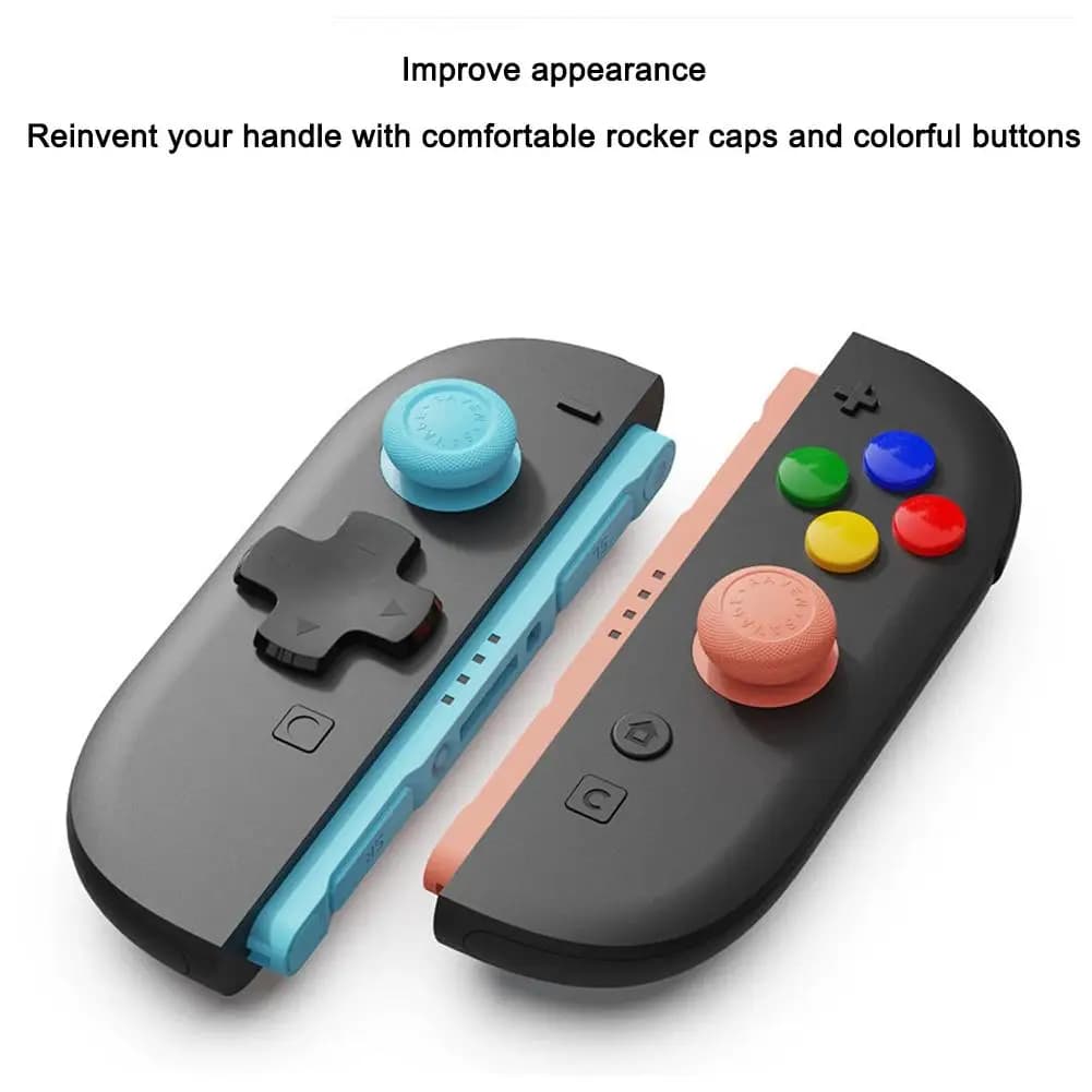 6 pieces for Nintendo Switch 2 set of grips for thumb plug joystick cover for lever stick analogue Switch2 game accessories