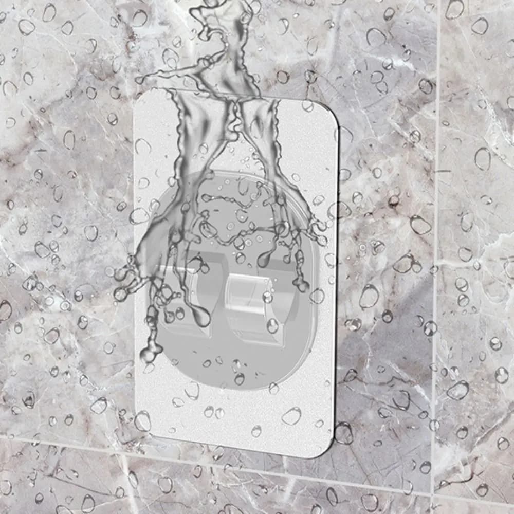 Electric Toothbrush holder for Auto-adhesive Wall Mounting