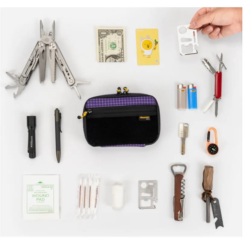 HIKEMAN Outdoor Tactical EDC Storage Bag Tool Bag Portable Mini First Aid Kit