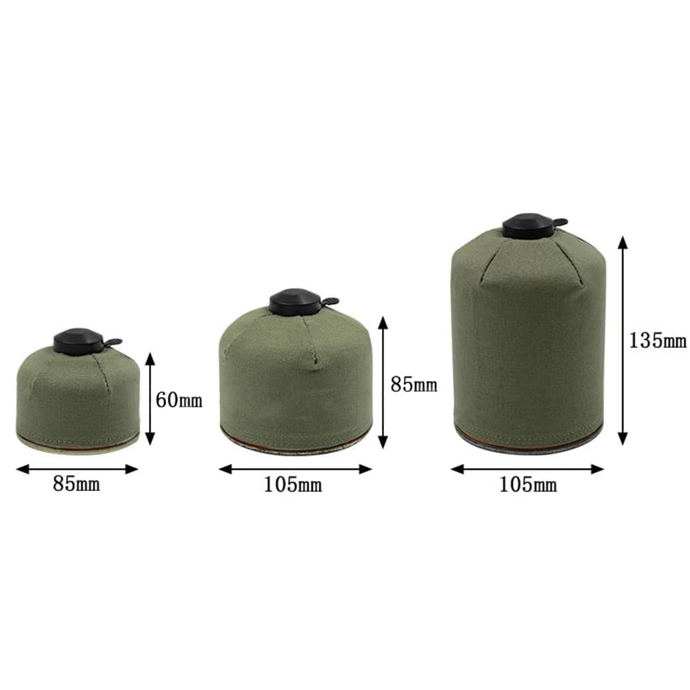New practical accessories for camping, tank cover, gas tank cover, tank transport bag, easy to carry, green, multifunctional, versatile