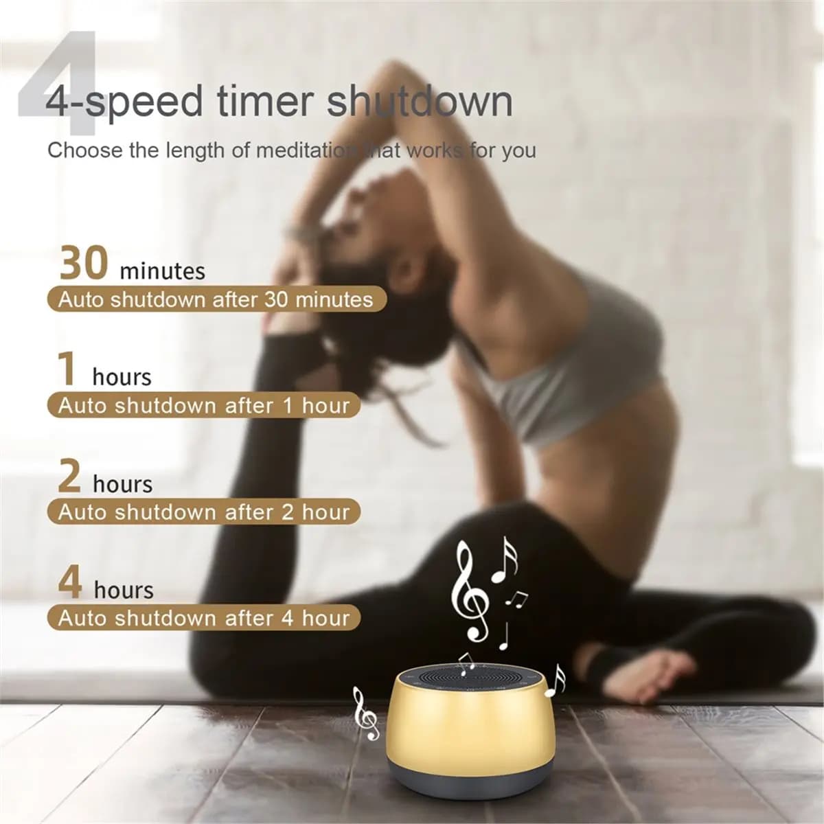 [Vend for]Singing Bowls Machine - 9 Sound Bowls for Yoga, Meditation,Chakra Healing and Stress Relief, Timer and Memory Features