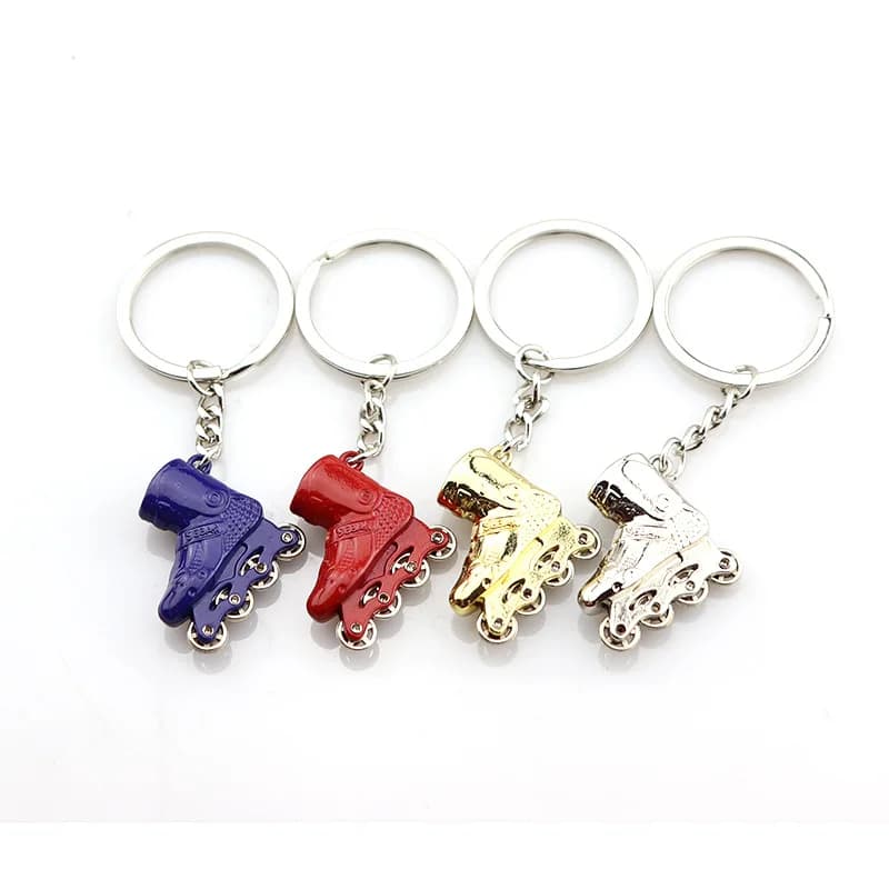2026 Keychain Customized skates Roller skates Metal keychain pendant Ice rink small gifts