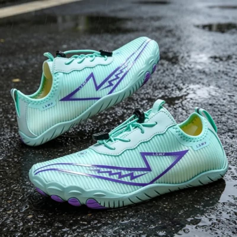 Scarpe da Spiaggia Antiscivolo per Uomo, Scarpe Acquatiche ad Asciugatura Rapida, Scarpe per Nuoto e Escursioni Fluviali, per Saltare con la Corda all'Aperto, Allenamento Fitness e Sportivo