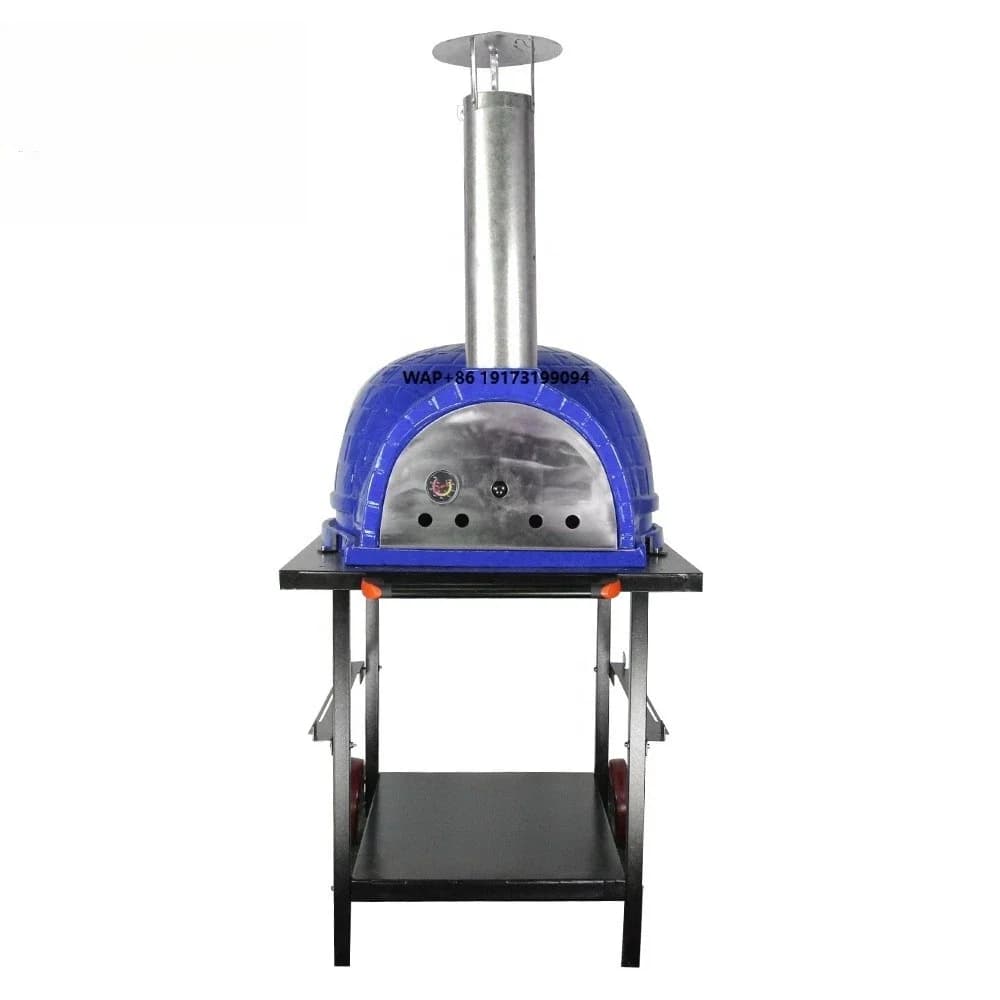 Forni per Pizza SEB Commerciali e Industriali con Mattoni in Pietra e Legno per Cucina Domestica e All'aperto