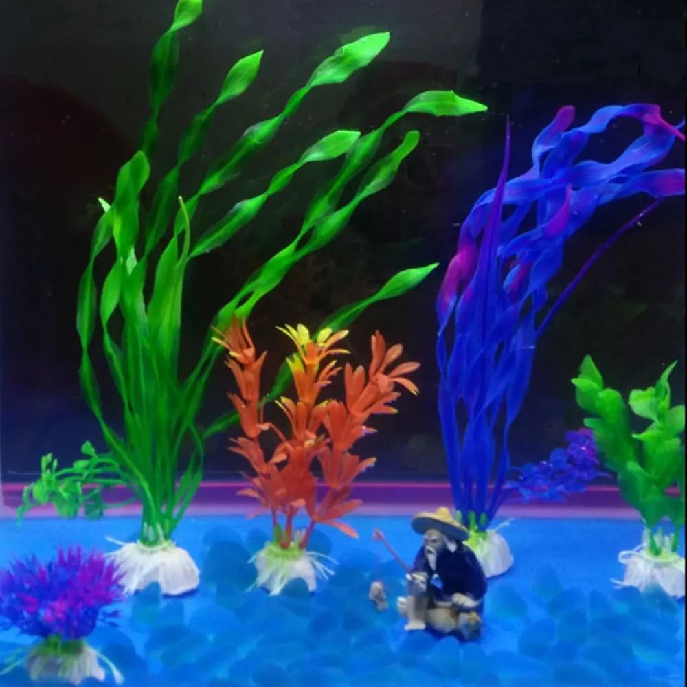 30cm Ornament Aquatic Decoration Artificial Plants Fish Tank Water Grass Plastic