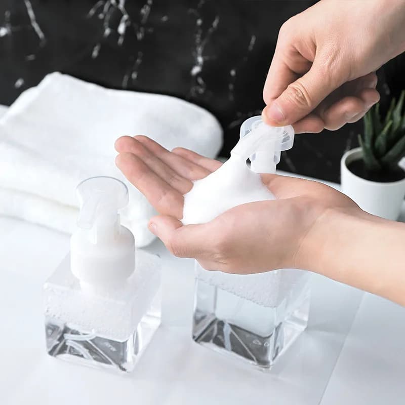 250/450ml Bottiglia Dispenser Schiuma Dispenser di Sapone Portatile Sapone Liquido Shampoo Bottiglie Pompa Bagno Accessori Da Viaggio