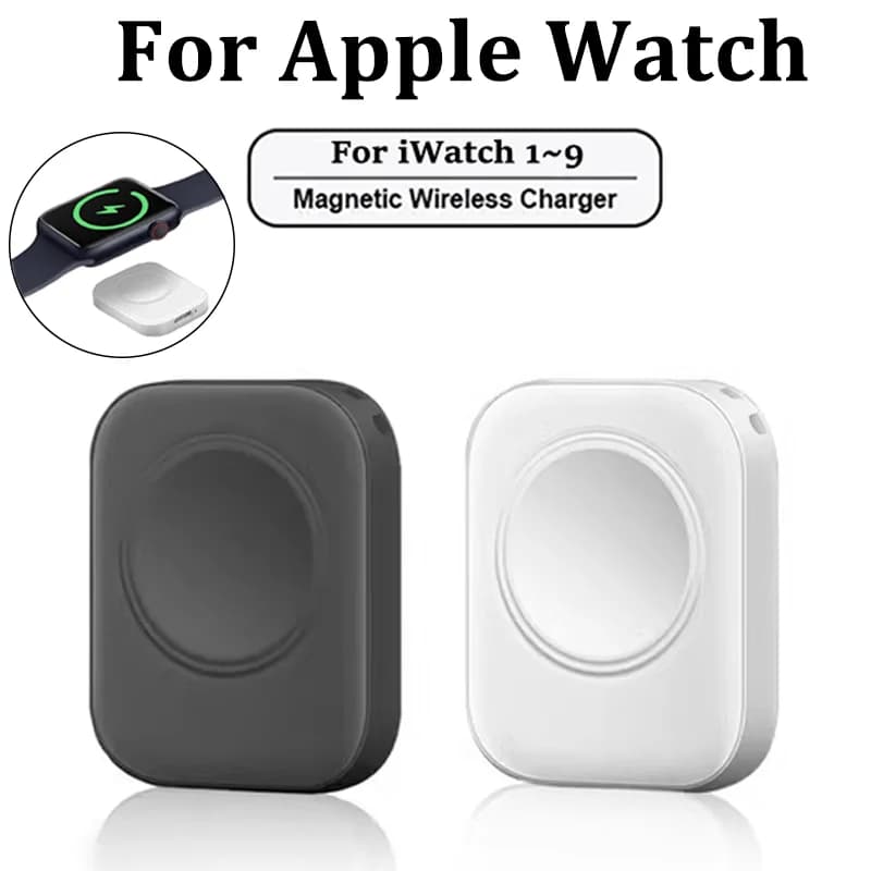 Caricabatterie rapido wireless magnetico per Apple Watch serie 9 8 7 6 5 SE Tipo C L Cavo convertitore caricabatterie per iWatch Serie 6 5 3 2 1