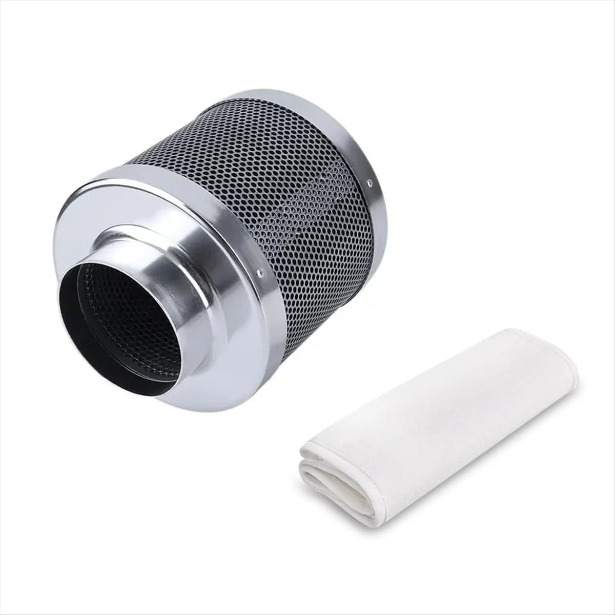 Nuovo filtro al carbone da 4 pollici con purificatore d'aria a carbone Kit per tende da coltivazione Ventilazione per il controllo degli odori