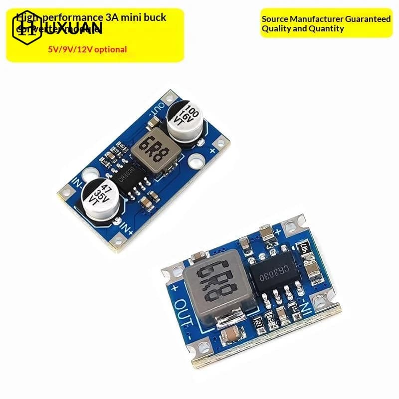 Modulo convertitore DC 6-30V a 5V 9V 12V 3A per alimentazione stabile su Raspberry Pi