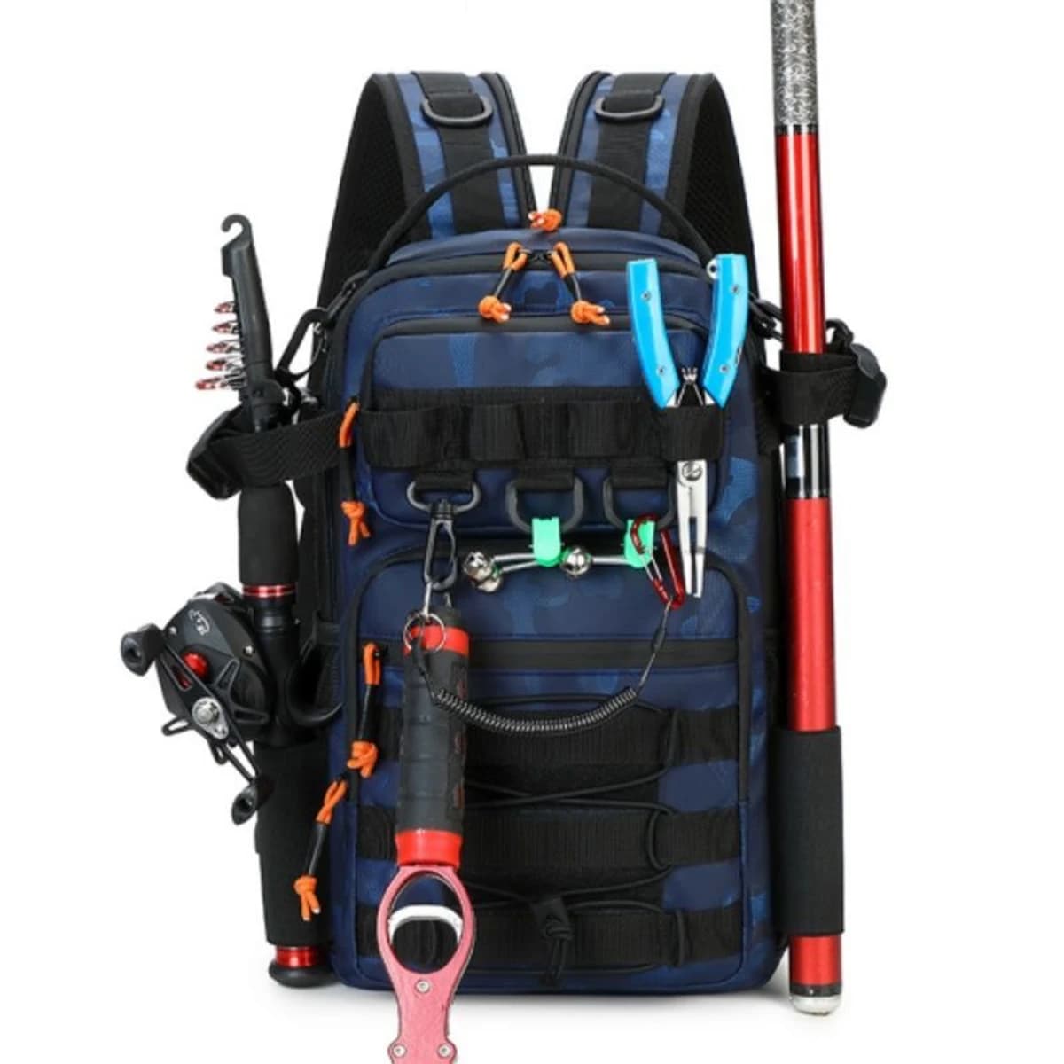 Fishing backpack Shoulder bag for new style equipment - Fishing backpack with candle holder - Equipment box Fly fishing gifts for men and women