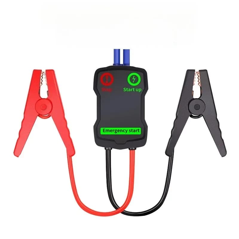Morsetti per cavi di avviamento di emergenza per auto e camion con connettore EC5, accessori auto, morsetti a coccodrillo per avviamento auto