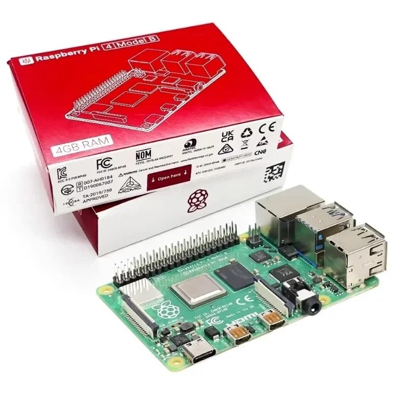 1 pz/lot! Raspberry Pi 4 Model B 8GB/4GB/2GB Cortex-A72 ARM v8 1.5GHz Support 2.4/5.0 GHz WIFI Bluetooth 5.0 New original