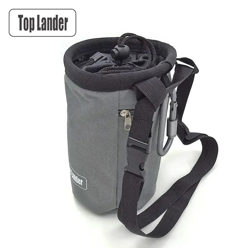 Sacca per magnesia Borsa per gesso per arrampicata su roccia Tasca impermeabile per sollevamento pesi Attrezzatura per arrampicata con custodia per magnesia Bouldering all'aperto
