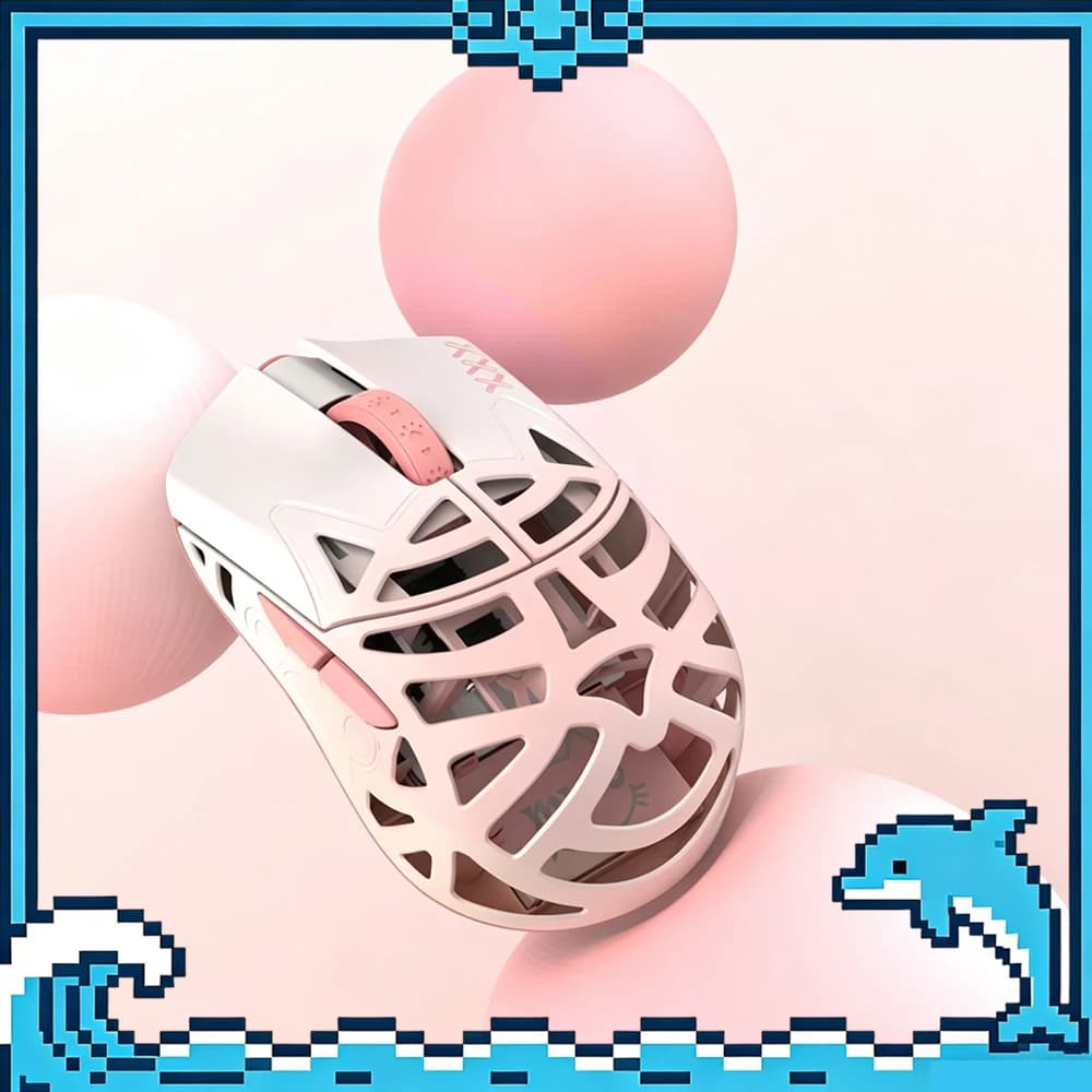 WLMOUSE Beast Miao Ultra-Light Wireless Gaming Mouse – Magnesium Body, PAW3950HS , 8K Polling Rate, Omron Optical, TTC Limitless