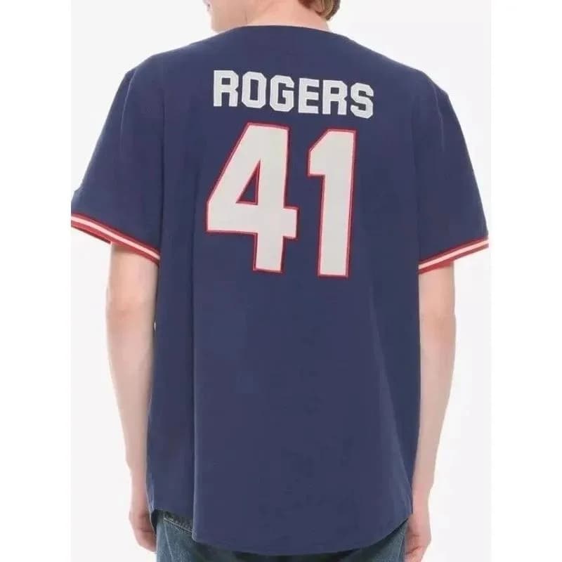 Maglia da baseball Marvel Avengers Captain America Steve Rogers