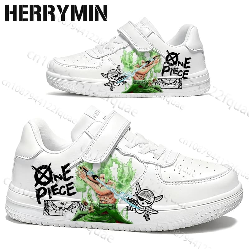 Scarpe da basket per bambini e ragazzi One Piece Roronoa Zoro, popolari, semplici, comode e resistenti, stivali da trekking, spedizione gratuita