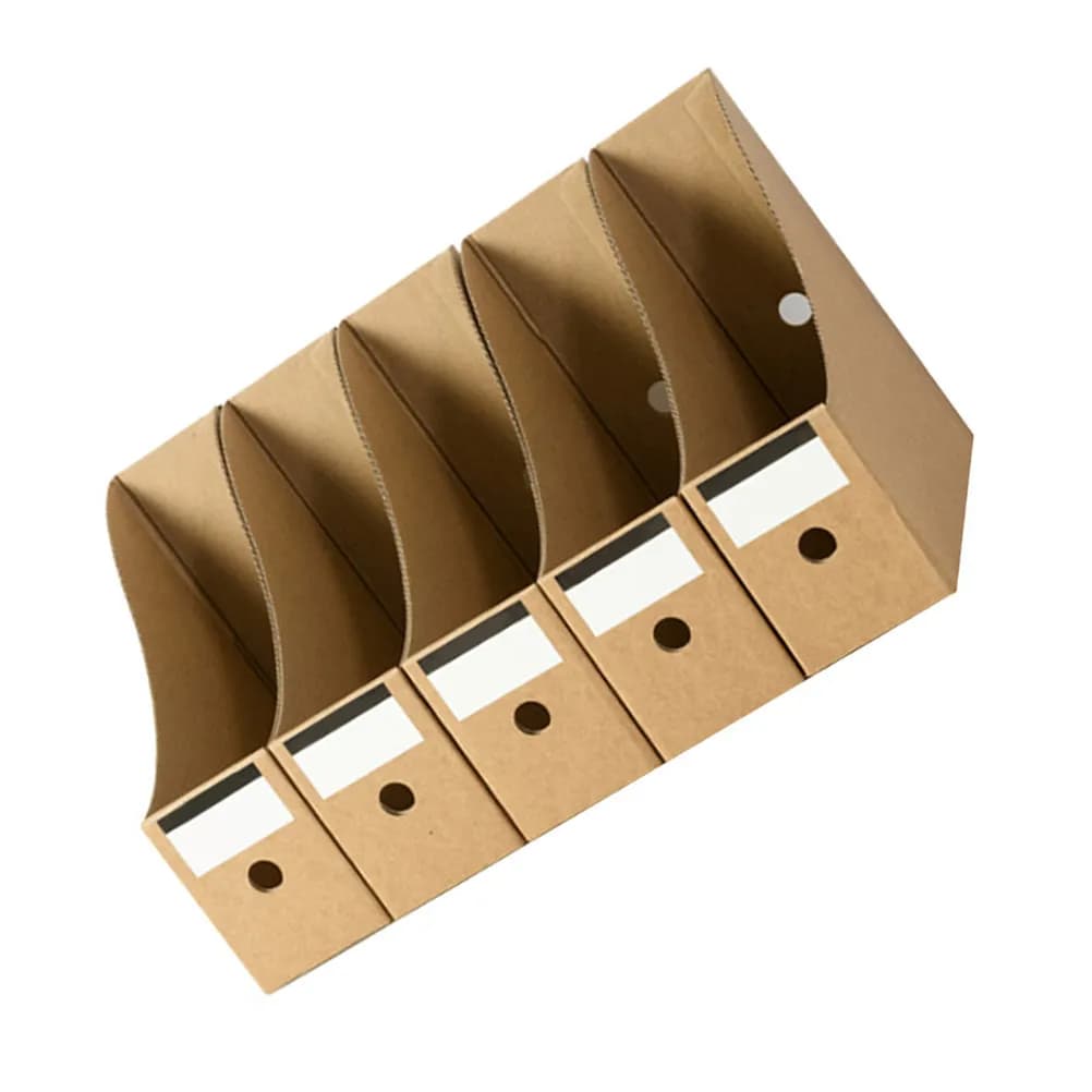 Set di 1 Elegante Portadocumenti da Scrivania, Organizzatore per Documenti d'Ufficio, Lettere, Cartelle, Libri, Riviste, per uno Spazio di Lavoro Ordinato