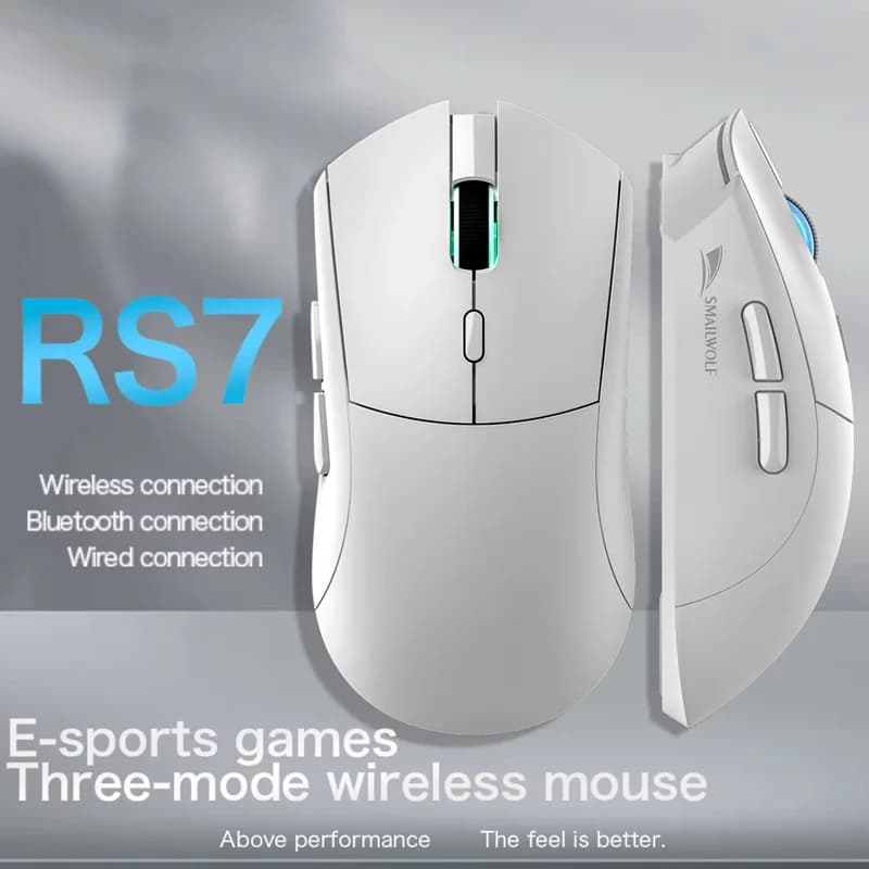 New Bluetooth Wireless Gaming Mouse PAW3311 With Macro Driver 20000DPI Adjustable Sensitivity For Laptop Desktop PC Office Game