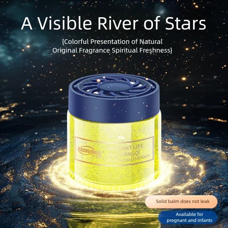 Aromatherapy for Auto Solid Balm Long-Term Deodorization Air Purification Automotive Interior Accessories Car Cream Aromatherapy