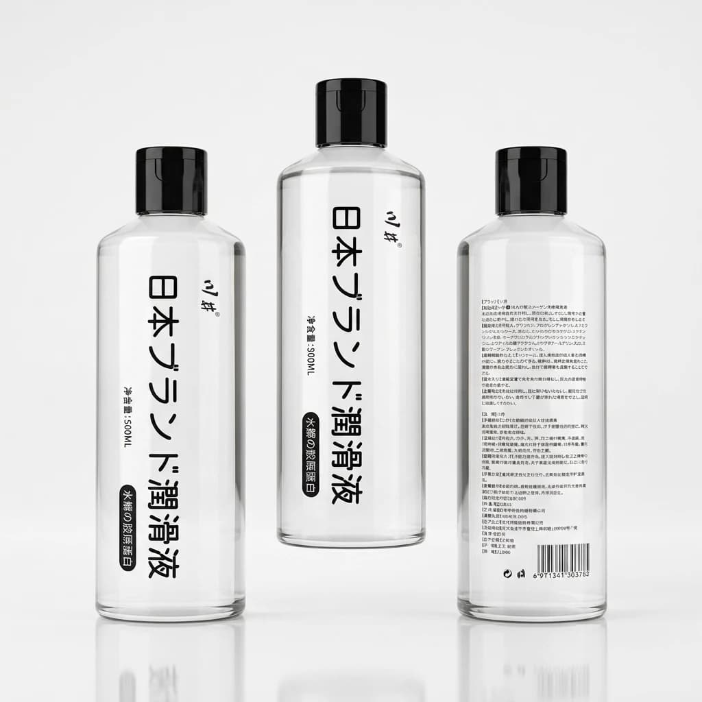 Collagen Lubricant 200-1000ml Water Based Personal Lube Long Lasting Intimate Gel Smooth Moisturizing for Men Women by ChuanJing