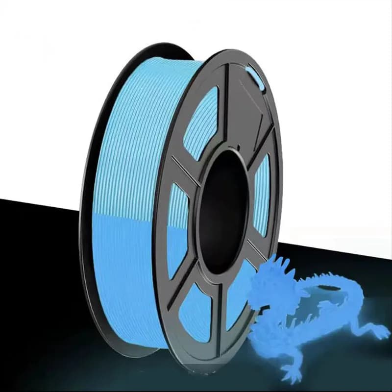 Fluorescent Multicolor Filament, Blue PLA Filament 1,75 mm, 250G, 3D Printer Filament Set