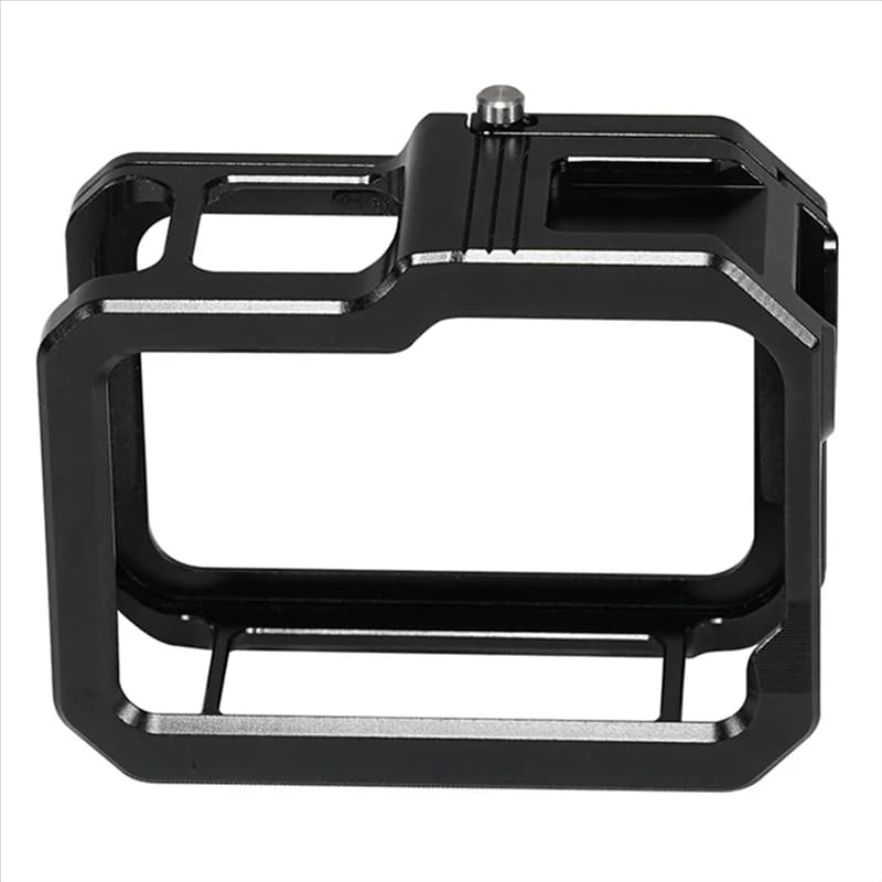 Quick release A41T camera magnetic cage with protective frame for mounting on cold aluminum sled for action camera Gopro 13/12 / 11