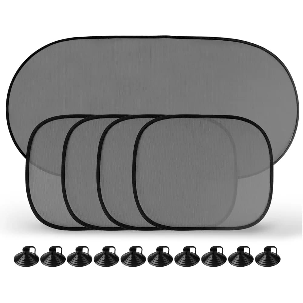 EAFC Forniture per auto portatili Parasole Finestra di automobile Ventosa Ombra Tenda per auto Auto Parasole Car Styling Coperture Visiera parasole
