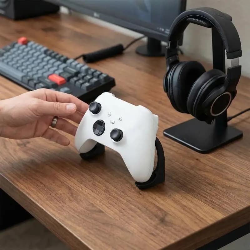 Supporto per controller in plastica da 2 pezzi Accessori per giochi 3D Controller per giochi Microsoft Base speciale Protezione semplice Design creativo