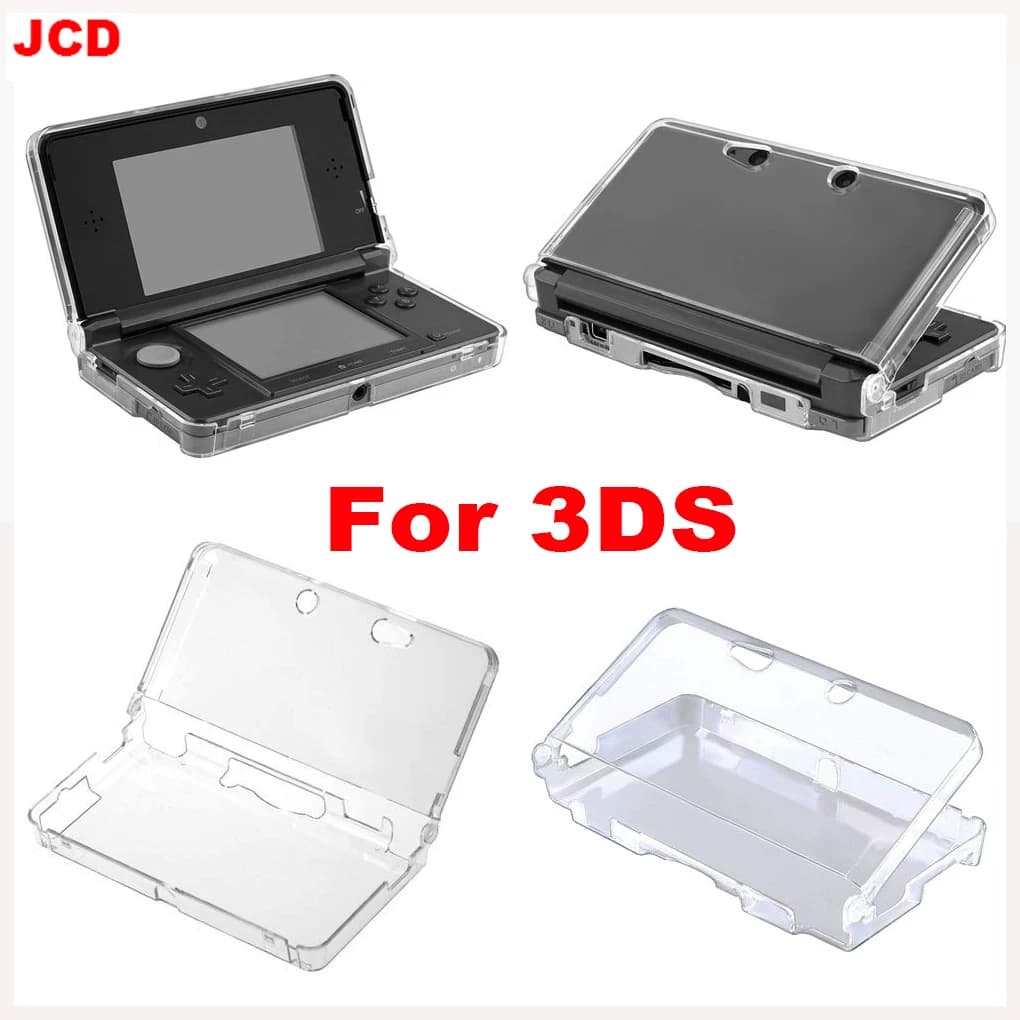 1/2/5/10 pezzi di plastica trasparente cristallo protettivo guscio duro custodia in pelle per 3DS / nuovo 3DS / 3DS XL 3DS LL Nuovo 3DS XL Nuovo 3DS LL