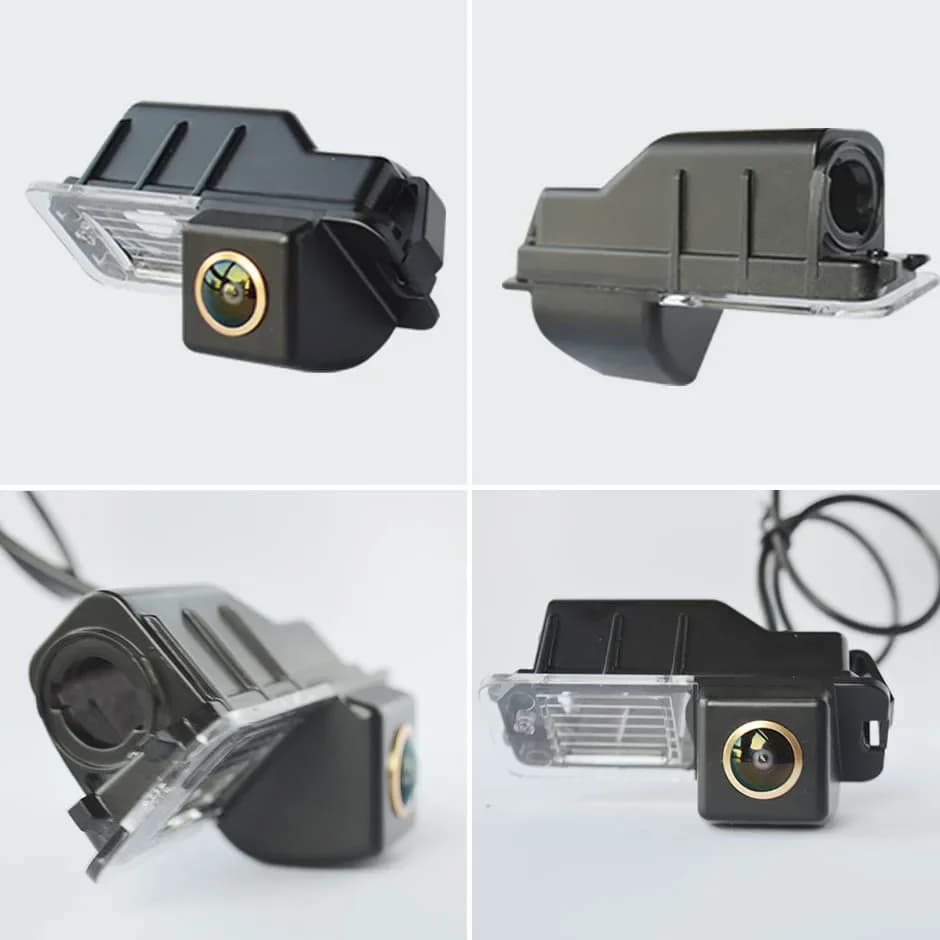 Vista posteriore retromarcia 170 ° Telecamera di backup CVBS AHD Visione notturna per VW Volkswagen Polo 6R Golf 6 Passat CC MK6 Magotan Bora