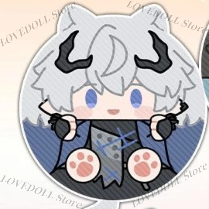 Arknights: Endfield Chen Qianyu Perlica Endministrator Wulfgard Laevatain Anime Cosplay Plush Doll Dango Bag Pendant Cartoon Toy
