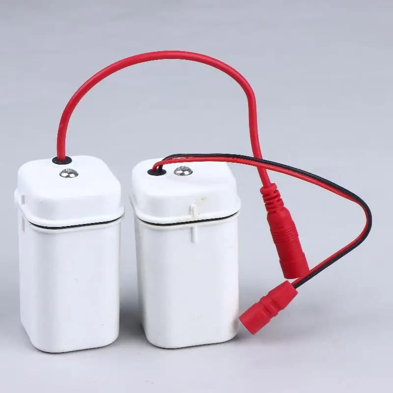 Nuova Scatola Batteria Universale per Sensore Orinatoio, Valvola di Scarico Intelligente per Orinatoio, Scatola di Alimentazione Impermeabile, 6V con Presa di Corrente