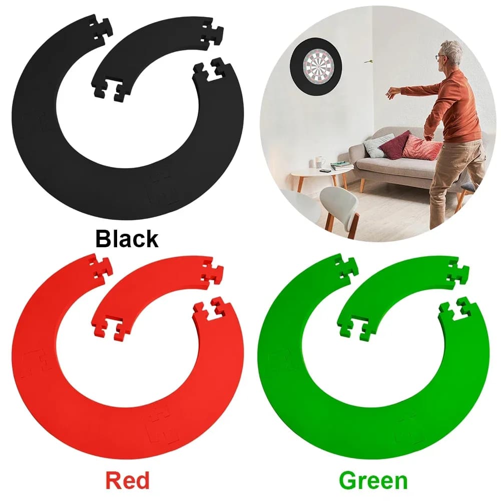 EVA Dart Board Ring Lightweight Wall Dart Backboard Ring Removable Dartboard Wall Surround Dartboard Surround Ring for Dartboard