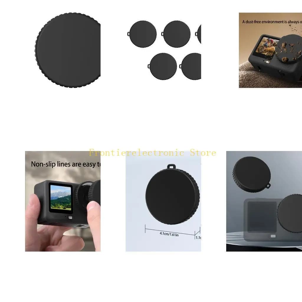 G8DB Silicone lens protection for camera Action 6 Quick attack function