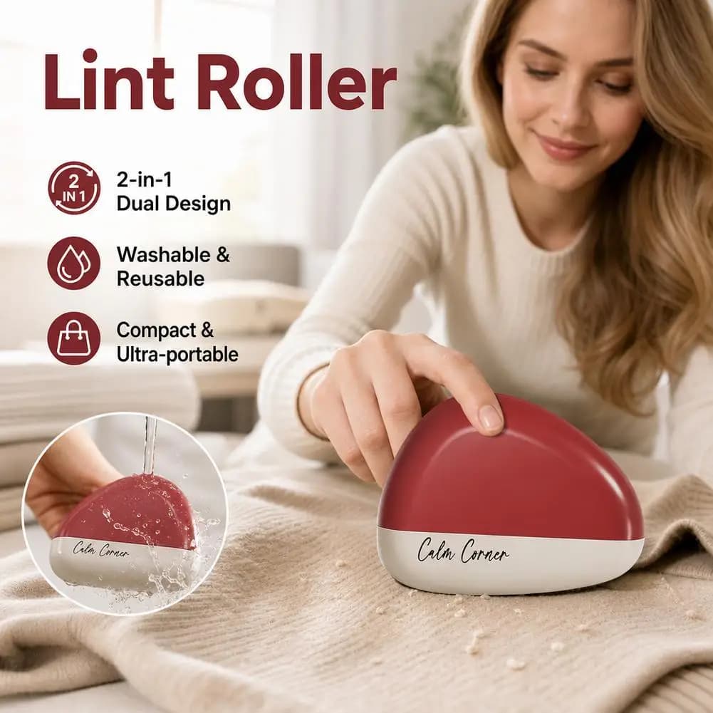 Portable Pet Hair Remover Mini Lint Roller Shaver for Clothes Carpet Couch Pet Fur Snack Crumbs Cleaner Dust Removal Tool
