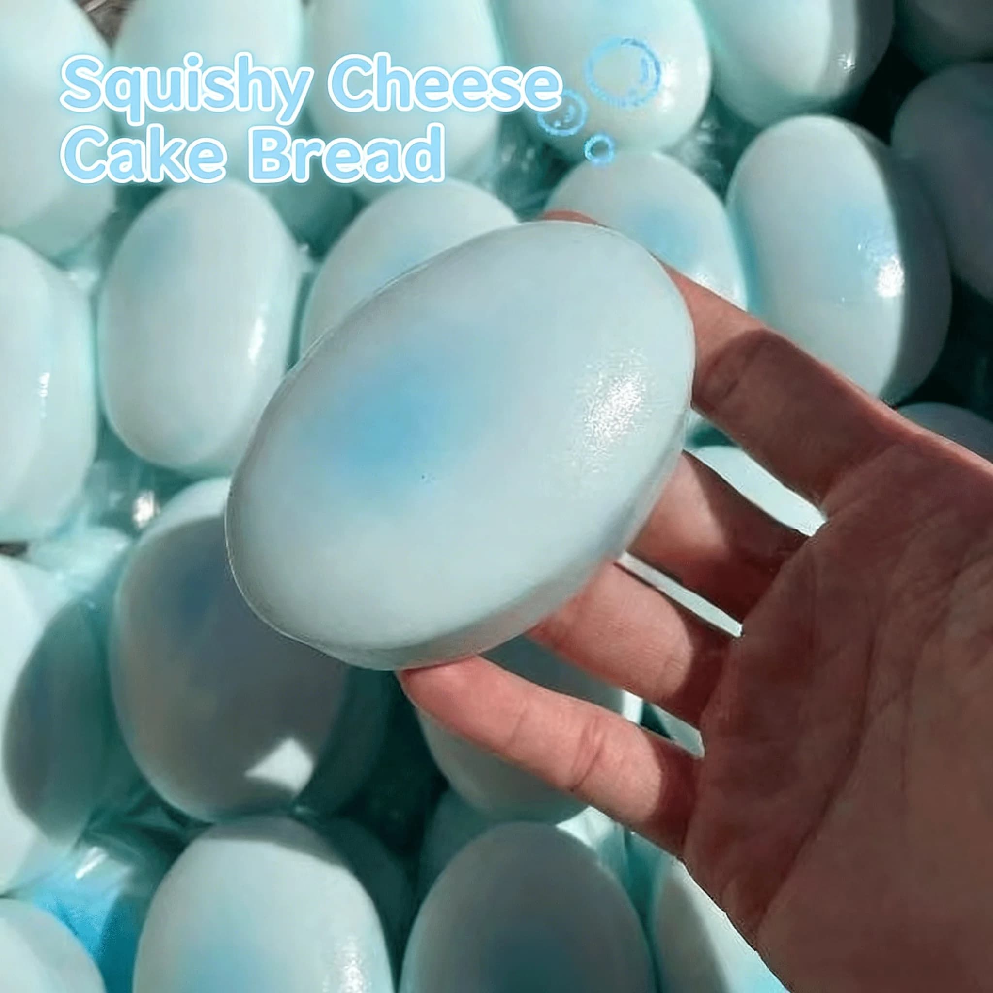 Giocattoli Antistress Squishy a Forma di Cheesecake, Giocattoli Morbidi a Lenta Risalita, Giocattoli Sensoriali per Alleviare l'Ansia, Giocattolo Squishy per Bambini e Adulti