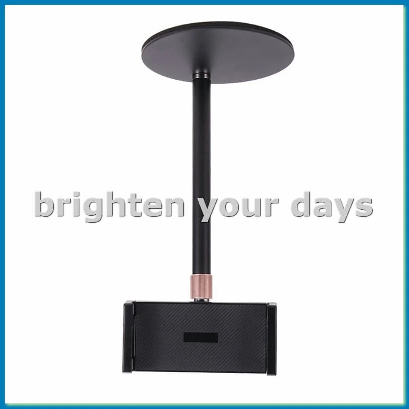 Support for adjustable monitors Portable tablet support up to 25 cm Standing tablet bracket Black-VVNB desk support
