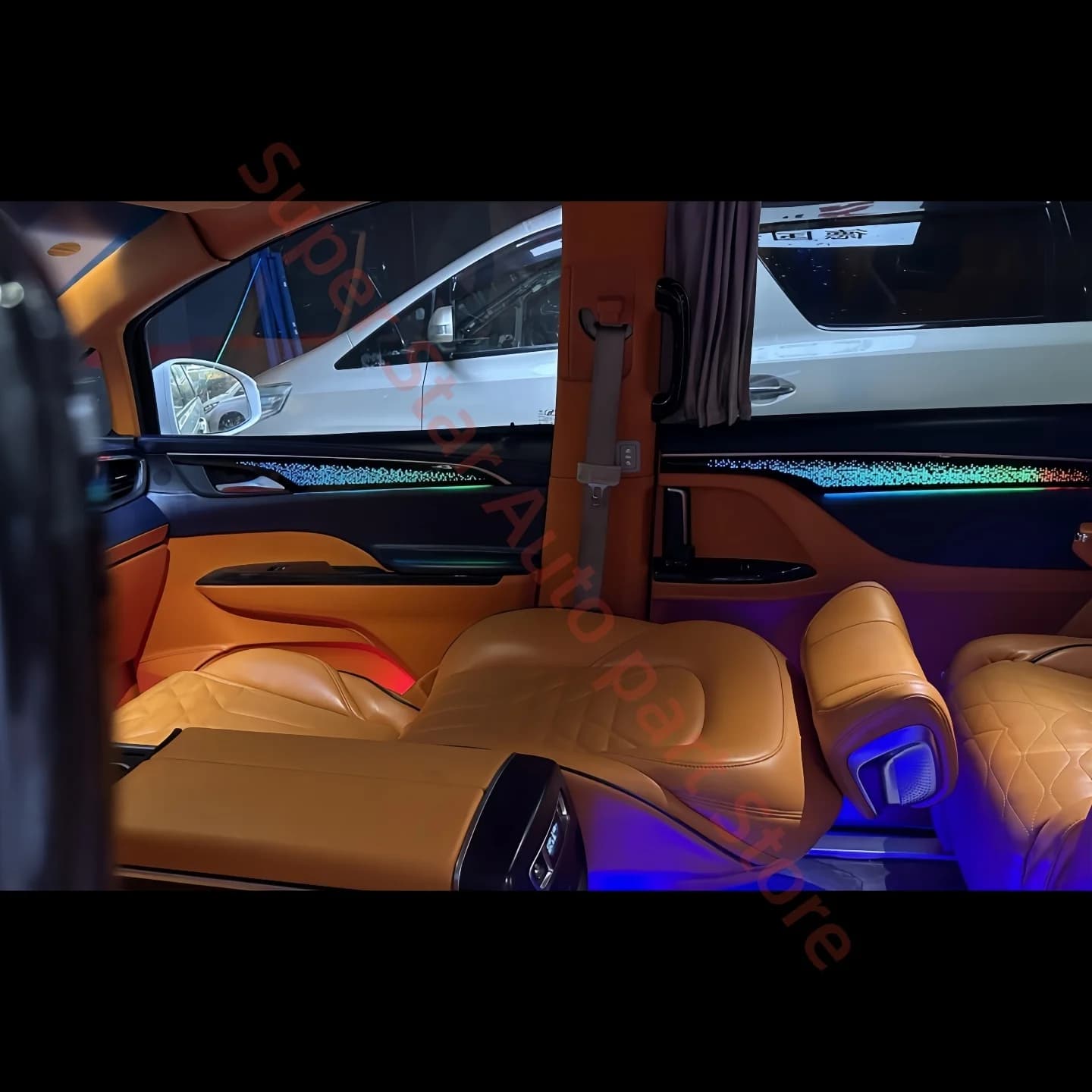 Luci ambientali a LED per Buick GL8 ES 653T, illuminazione interna per auto, accessori auto, anello luminoso per clacson, lampada d'atmosfera