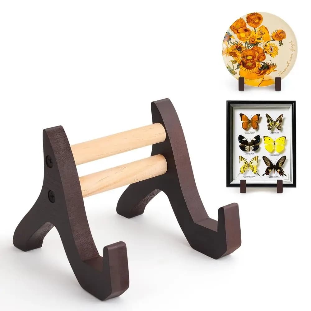 Support for wooden dishes, rustic style, space saving, frame door, multifunctional, DIY, kitchen book shelves, home decoration