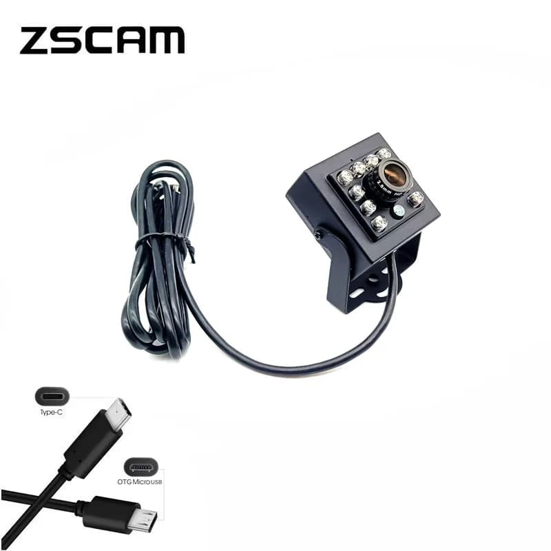 720P/1080P 940nm Led IR Visione notturna USB 2.0/OTG Micro USB/Tipo-C Drive-Free CCTV Sicurezza UVC Telecamera Android per uso industriale