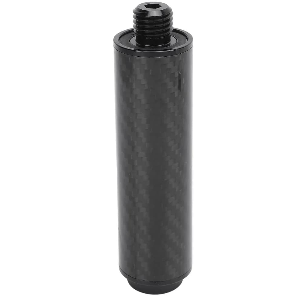 4 Inch Length Pool Cue Extension Carbon Fiber Material Quick Connect Design Billiard Extension Rod Pool Club Extender