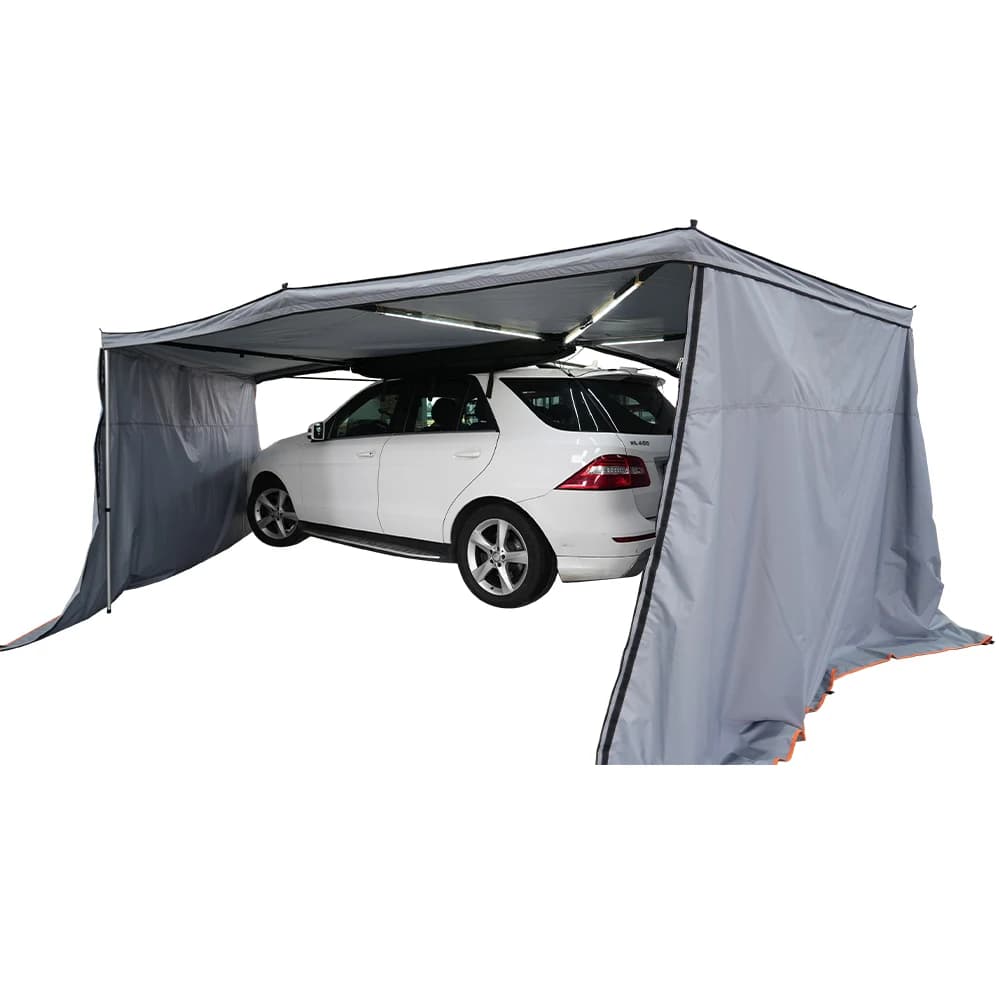 Accessori per auto da campeggio Tenda da sole fuoristrada 4X4 Tenda da sole laterale per auto Suv retrattile per esterni Tenda da sole 4Wd