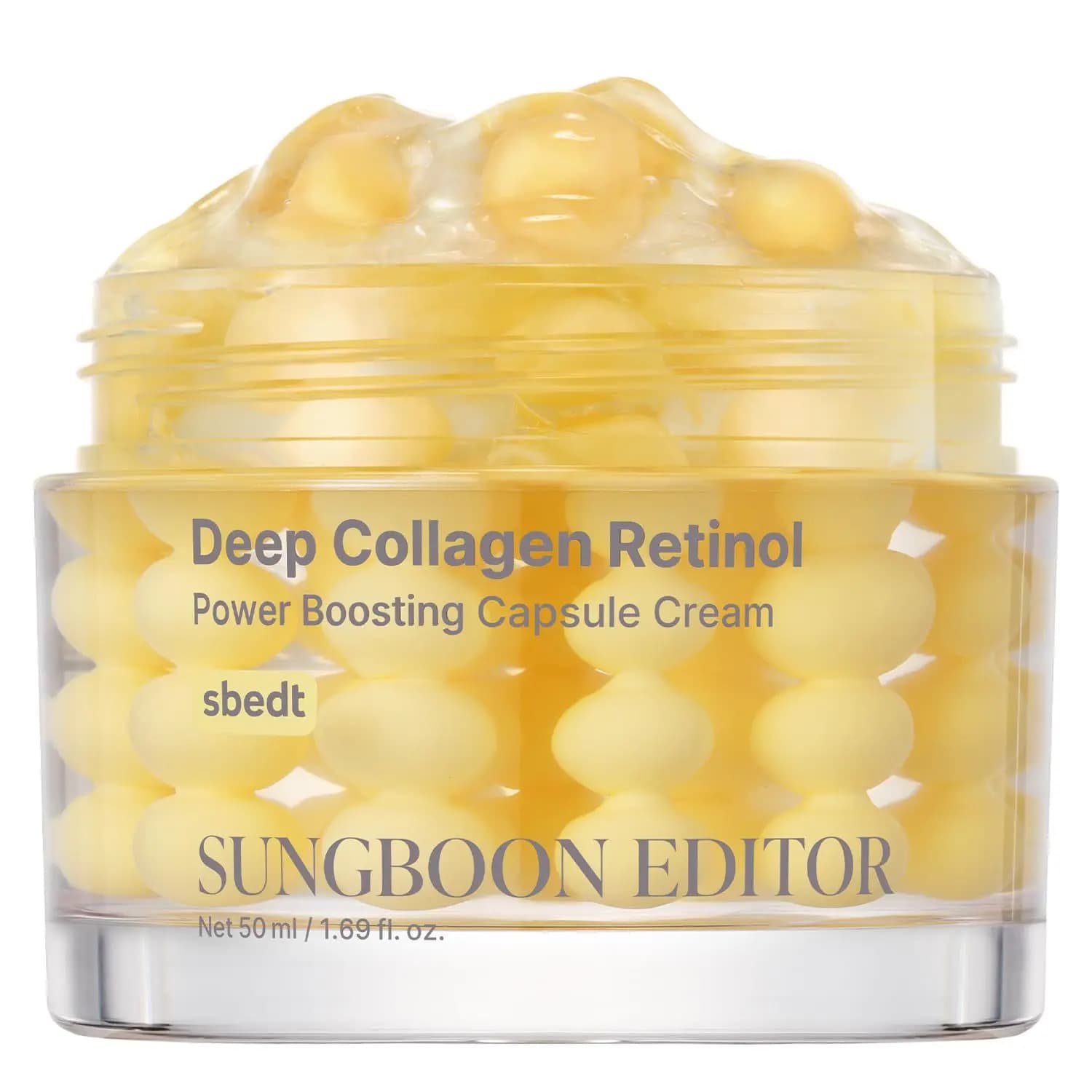Set Coreano per la Cura della Pelle al Collagene Profondo - Ampolla al Peptide di Seta, Crema Potenziante, Siero in Capsule al Retinolo, Illuminante e Idratante