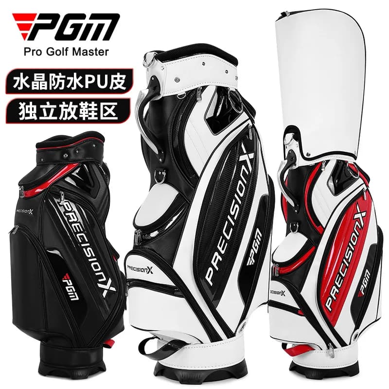PGM Men Profession Golf Standard Ball Pacchetto Mazze da golf multifunzionali Borsa in pelle PU impermeabile QB034 Commercio all'ingrosso