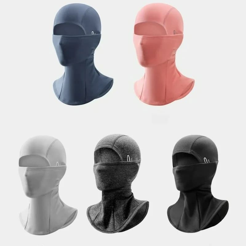 Caldo resistente al freddo ciclismo sci sport all'aria aperta maschera per il viso uomo donna cappello maschera collo maschera da sci integrata attrezzatura termica invernale