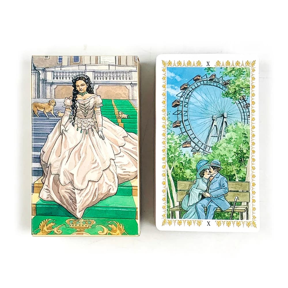 Nuove carte dei tarocchi A 78 mazzi Oracle Visioni inglesi Divinazione Borad Giochi di gioco, Regali di anniversario Regali di San Valentino