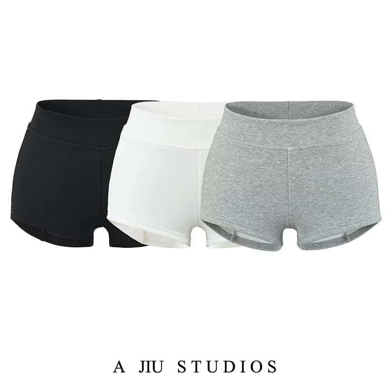 American Style Sexy Cherry Bottom Tight Super Short Pants Summer Elastic Versatile Fitness Yoga Sports Sexy Butt Shorts