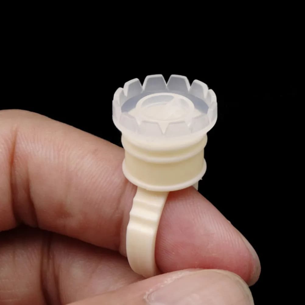 200 Pezzi Coppette per Extension Ciglia, Impermeabili, Professionali, per Isolamento e Creazione di Ventagli