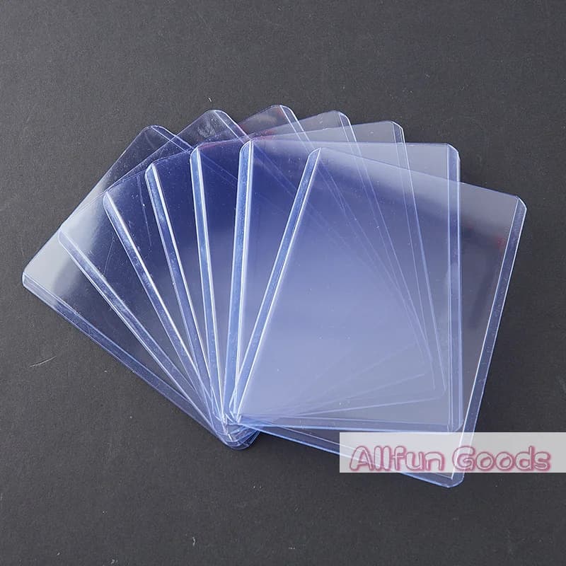 [TG835]35pt Top Loader 3X4" Game Cards Outer Sleeves Protector Board Collect Holder